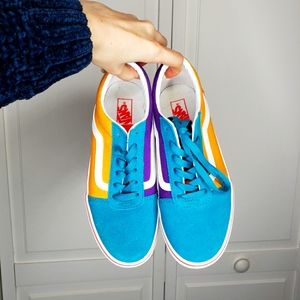 Colorblock Vans Like New